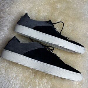 *FRYE* Men's Astor Low Split Sneaker in Black Multi